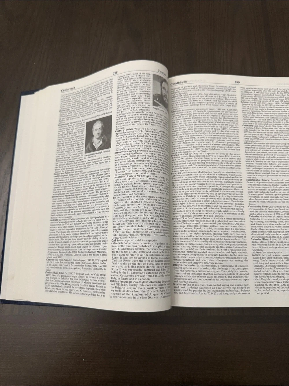 Collegiate Encyclopedia Hardcover in Blue